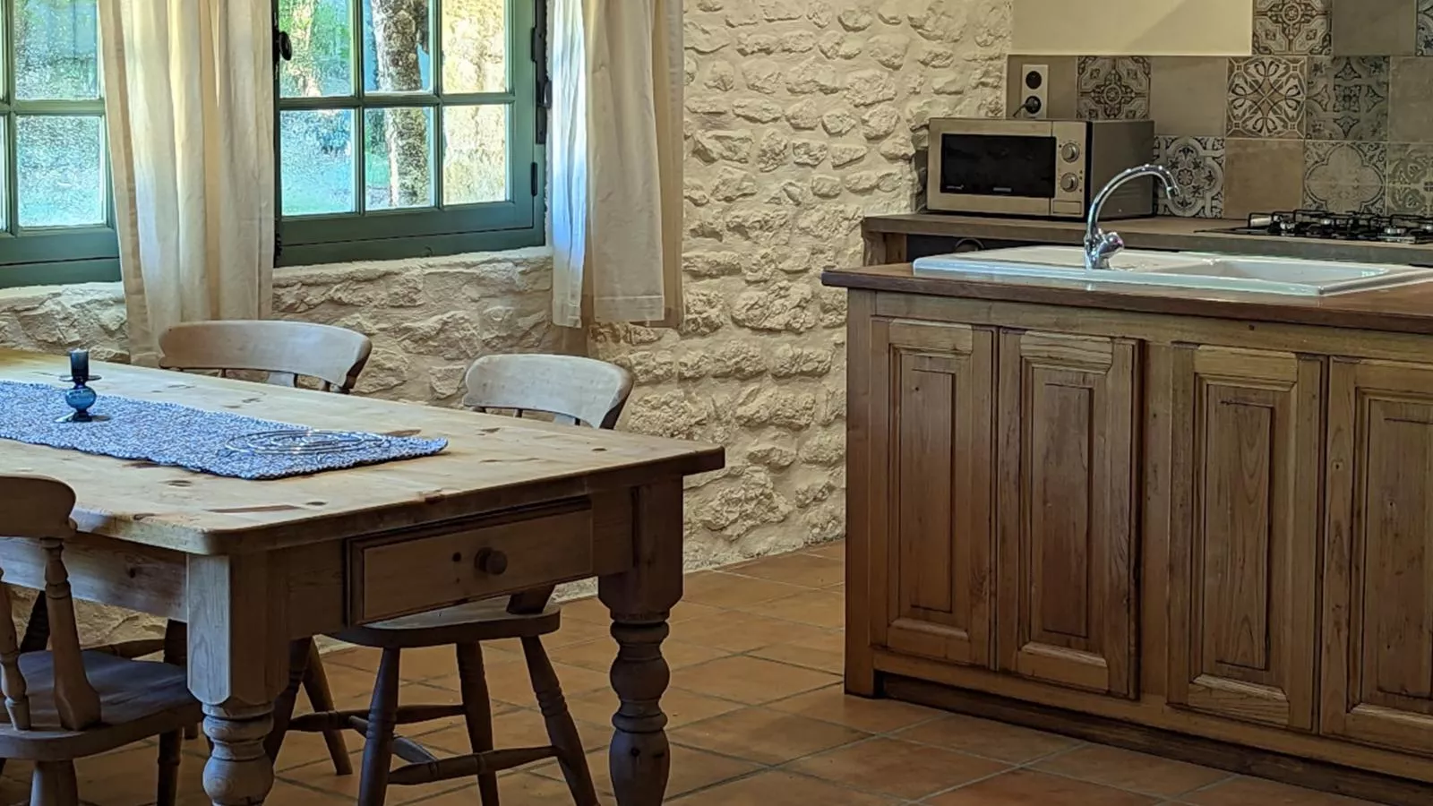 Gite Cottage-Keuken