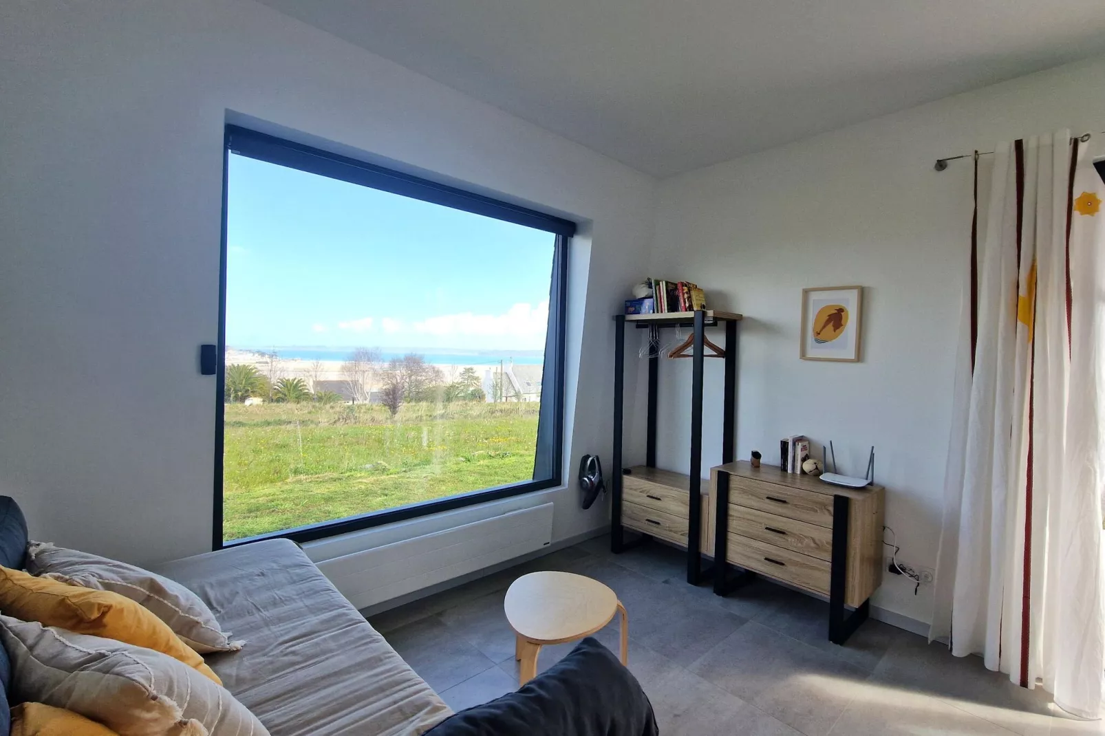Studio bas Locquirec-Woonkamer