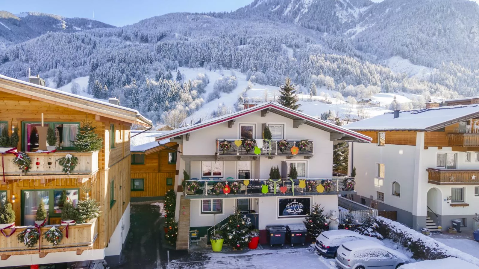 Winter Chalet Kaprun-Exterieur winter