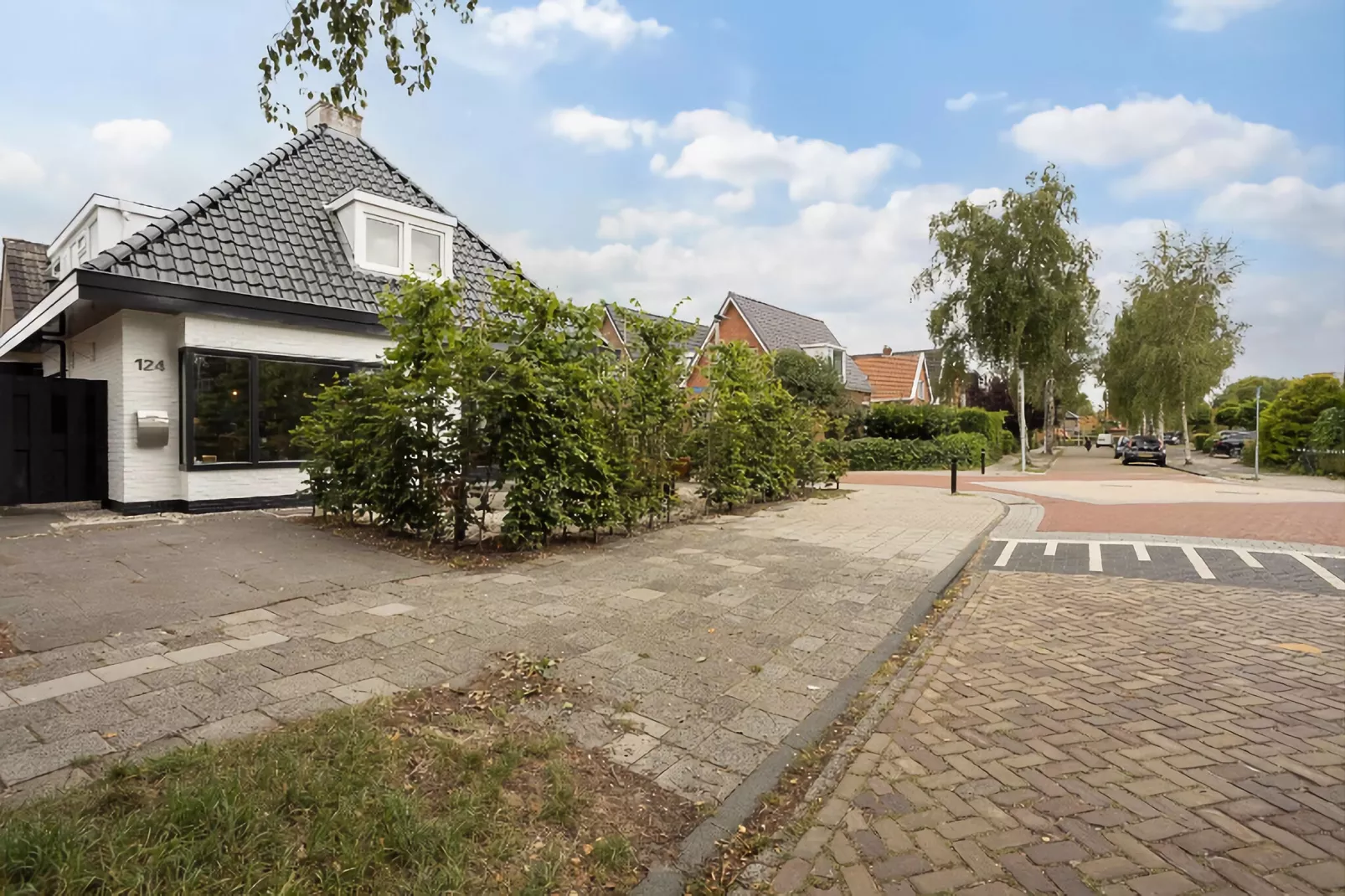 Vakantiewoning Moderna-Buitenkant zomer