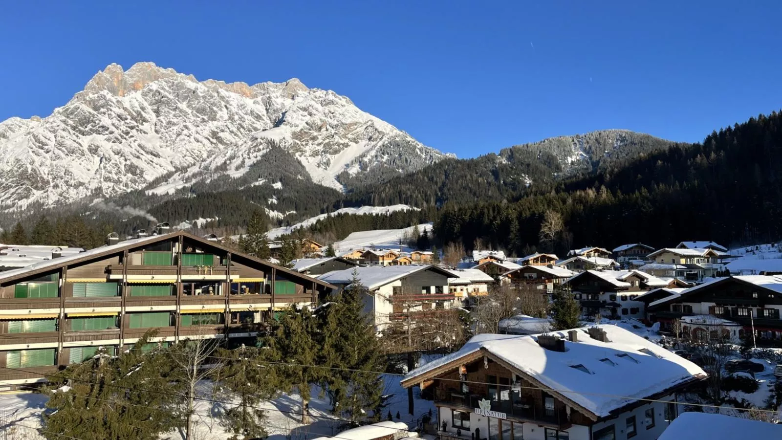 My Mountain next door-Uitzicht winter