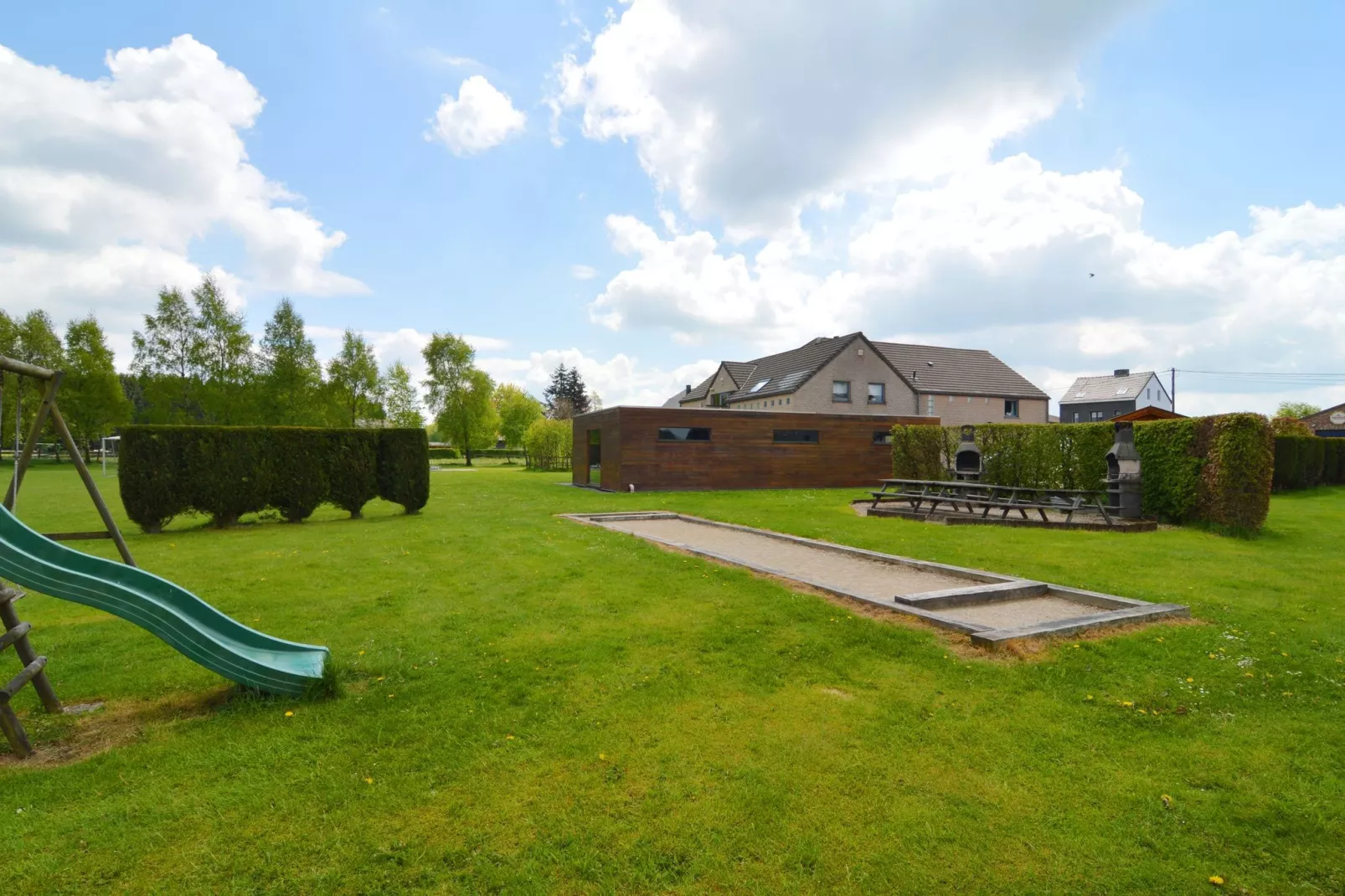 Residence Maxime 6 personnes-Tuinen zomer