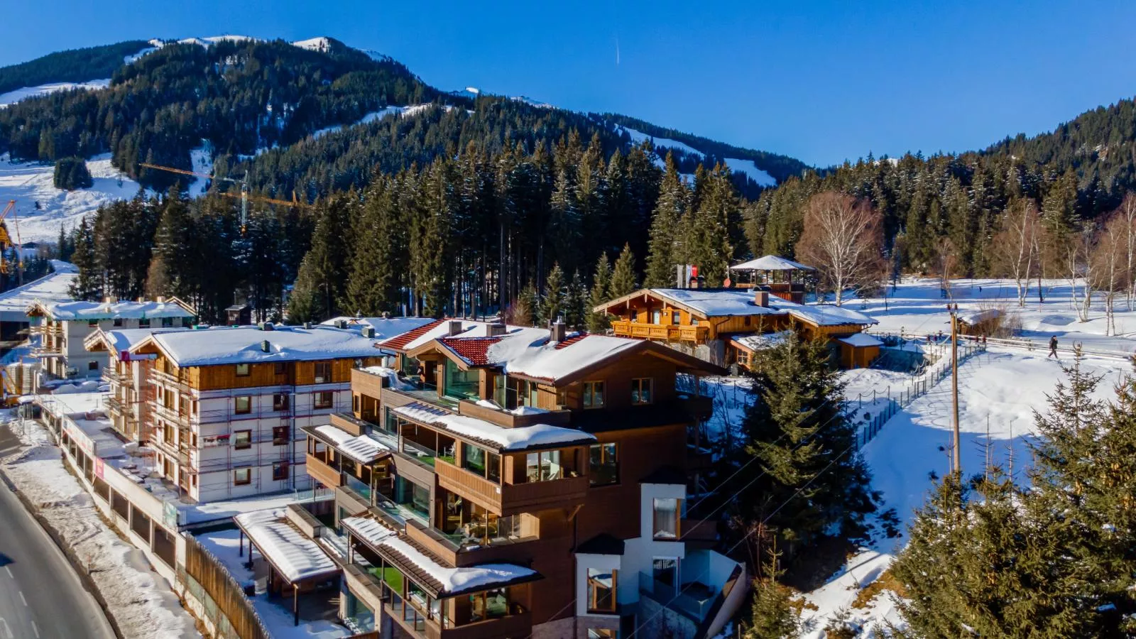 Kitzbüheler Alpenlodge Top A2 und A3-Exterieur winter