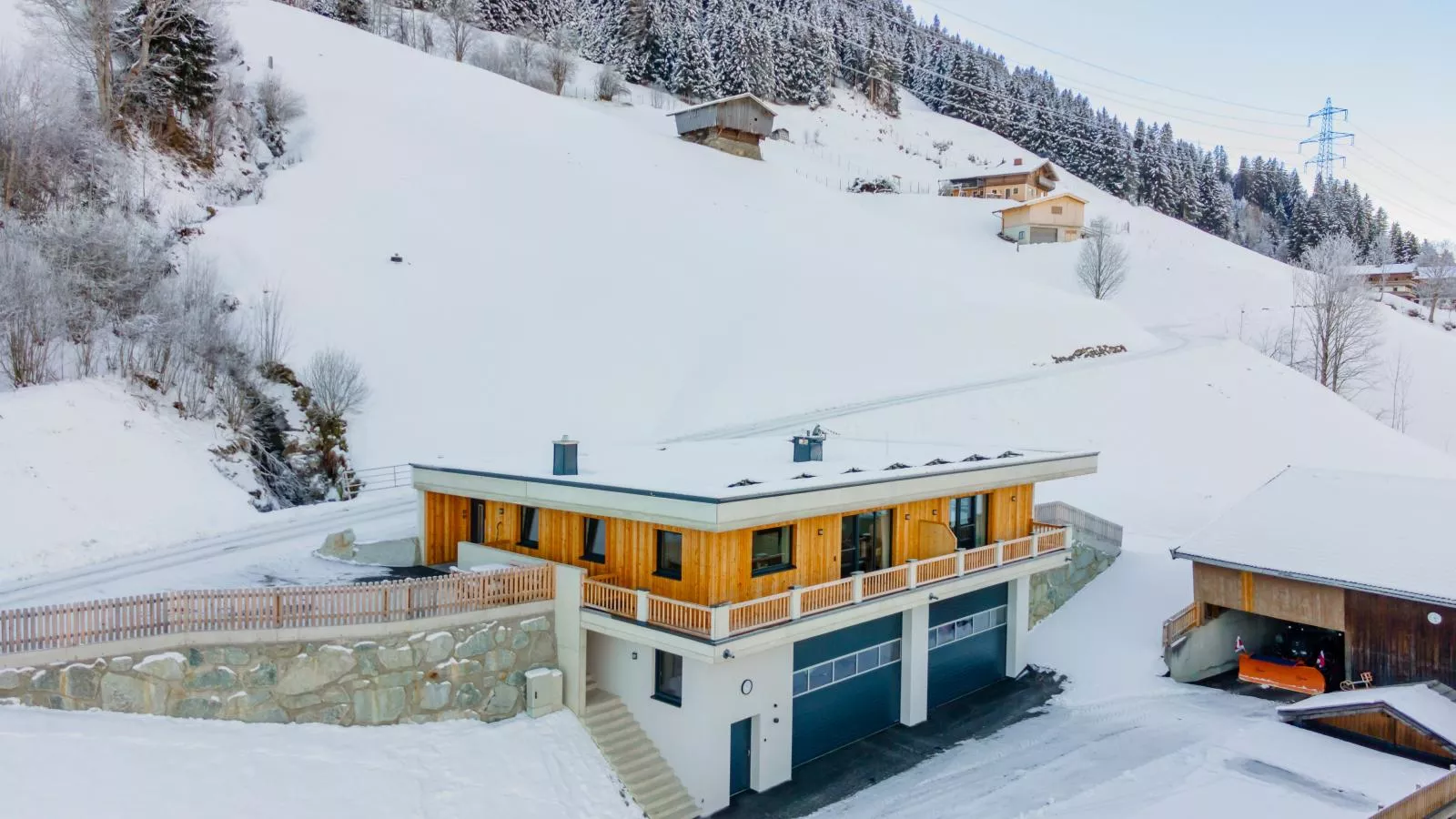 Hoferlitzlhubgut-Exterieur winter