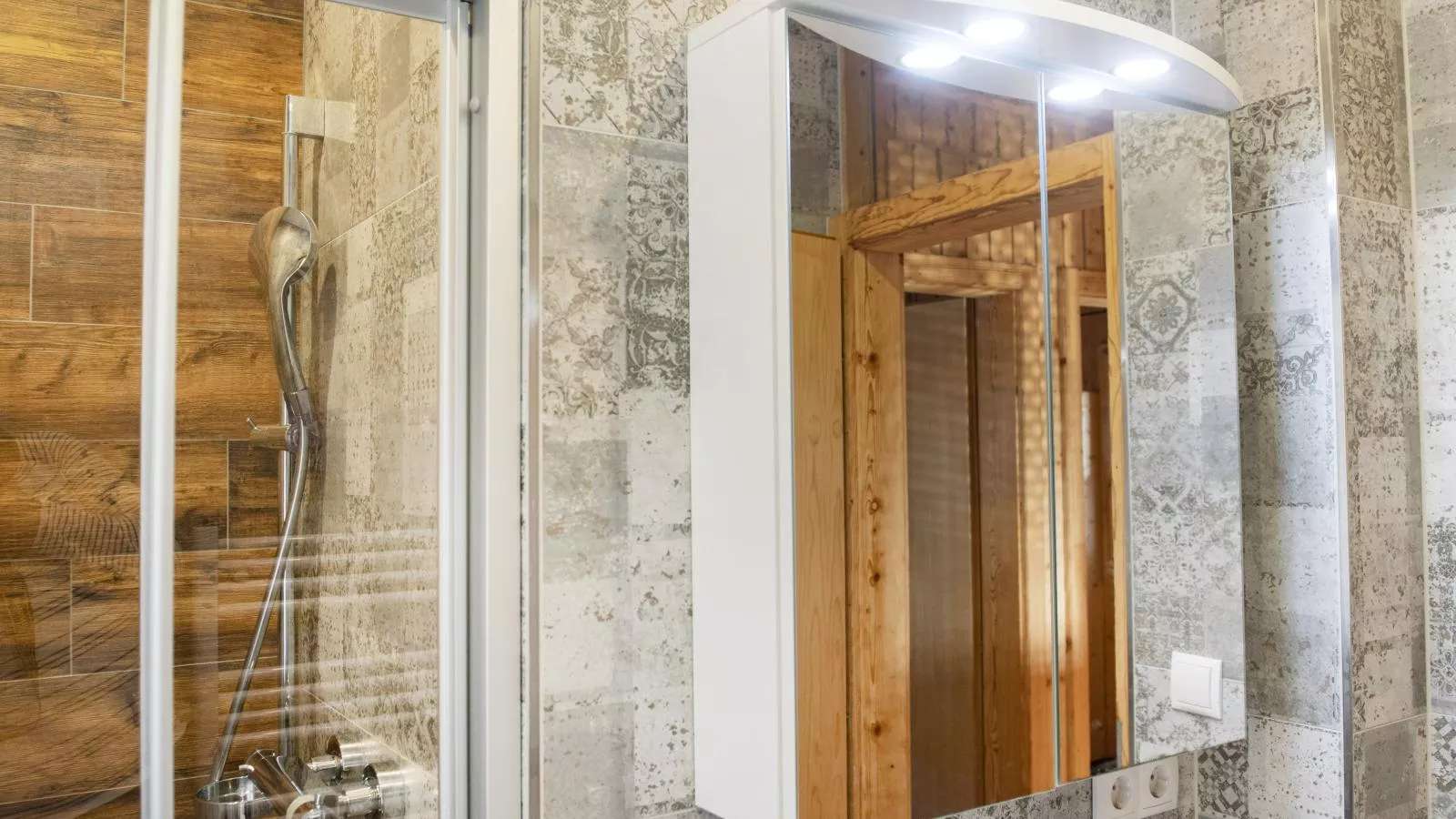 Blick ins Inntal-Badkamer