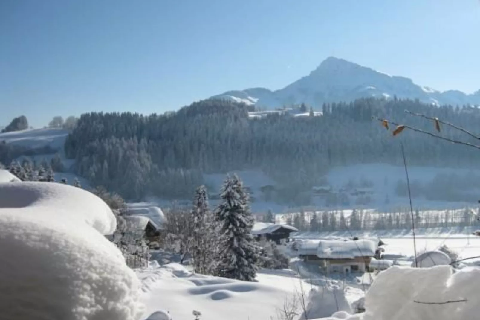 Appartement - Top 2-Uitzicht winter