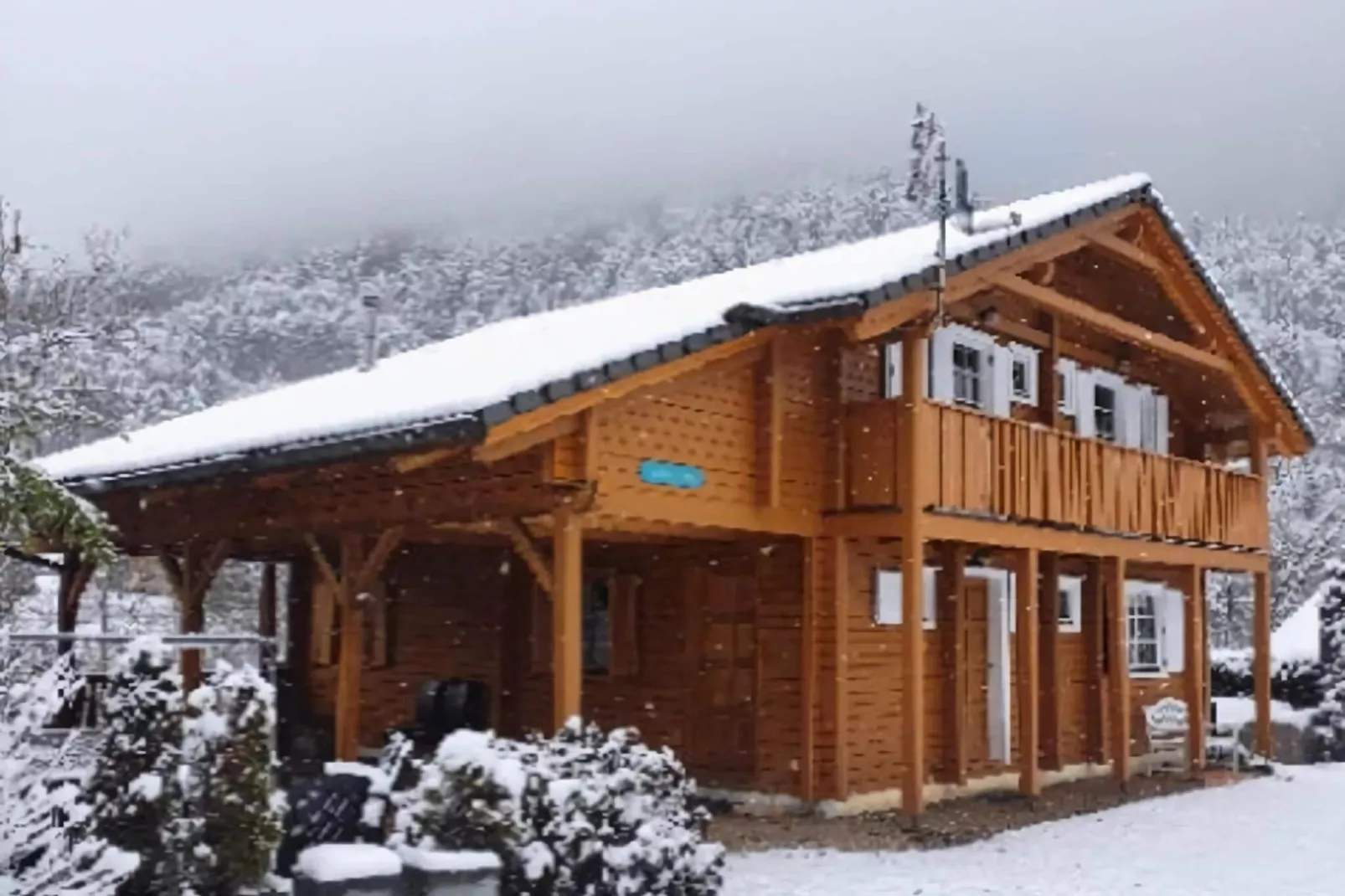 Chalet Le Passe-Temps-Exterieur winter