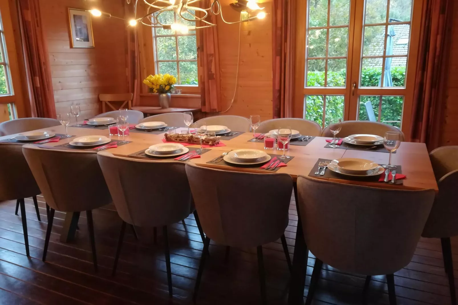 Chalet Le Passe-Temps-Eetkamer