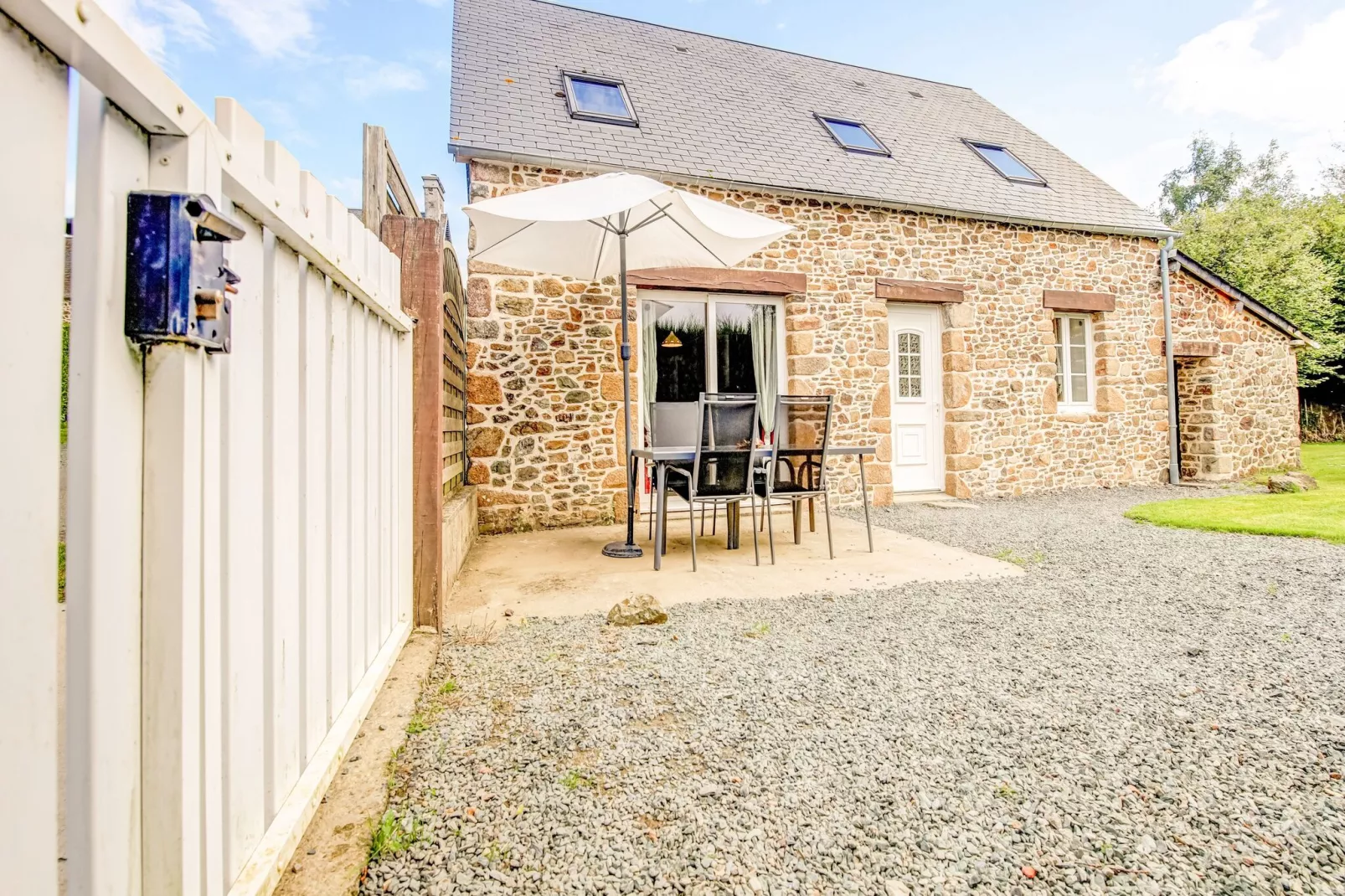 Maison de vacances - BRAINVILLE-Terrasbalkon