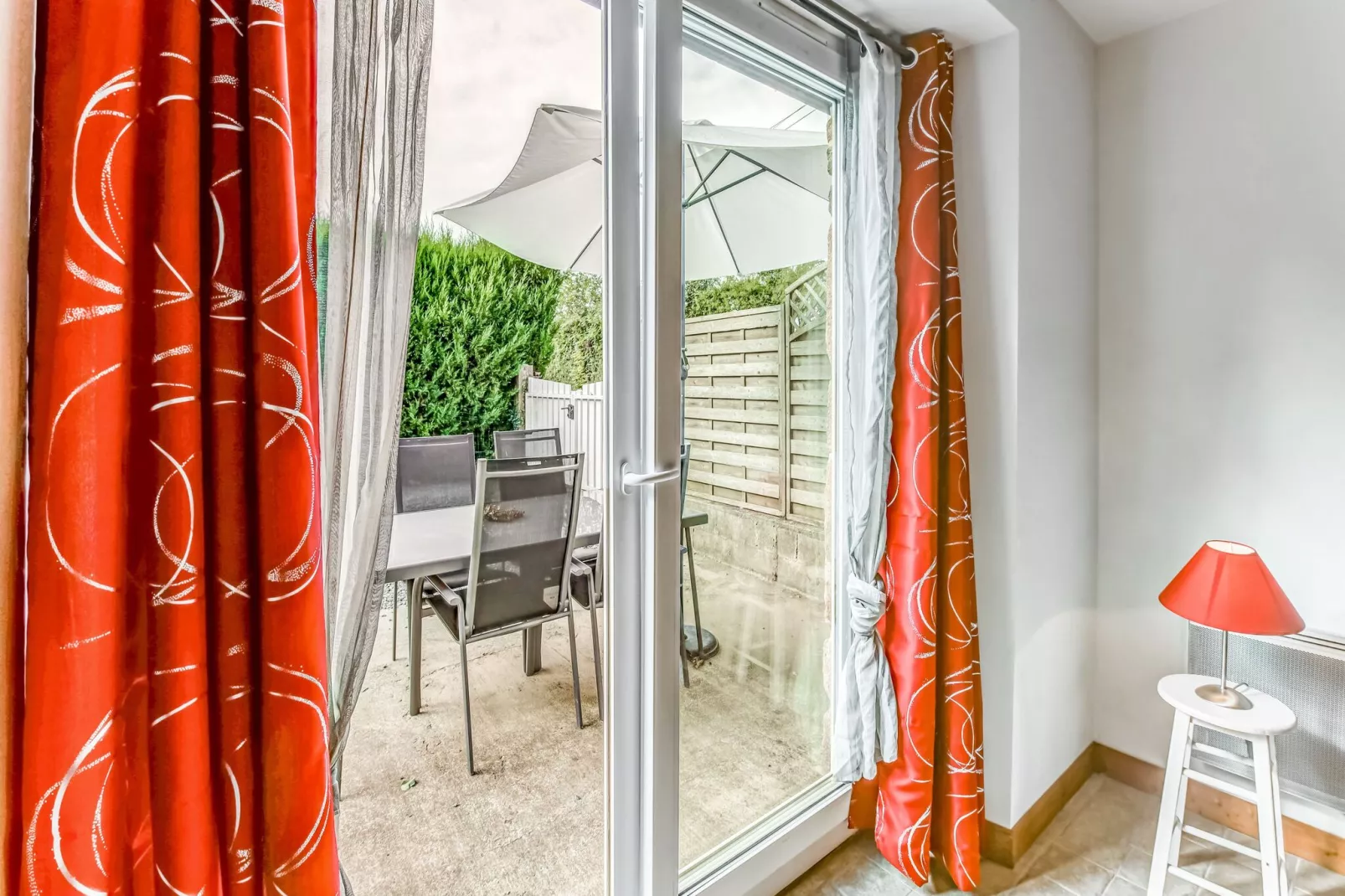 Maison de vacances - BRAINVILLE-Terrasbalkon