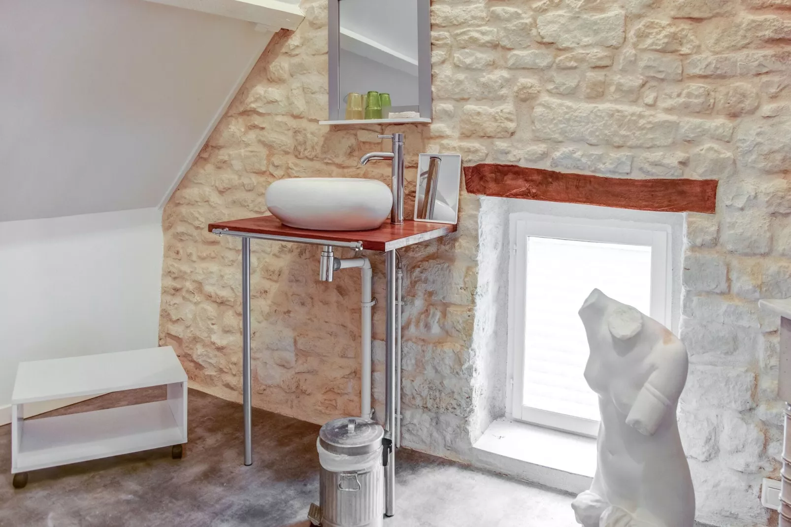 Vakantiehuis in Houtteville met tuin-Badkamer