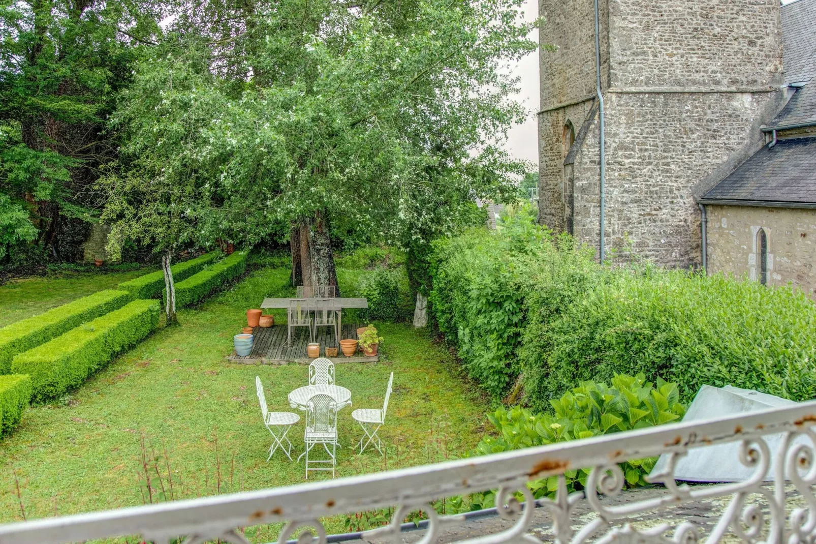 Vakantiehuis in Houtteville met tuin-Terrasbalkon