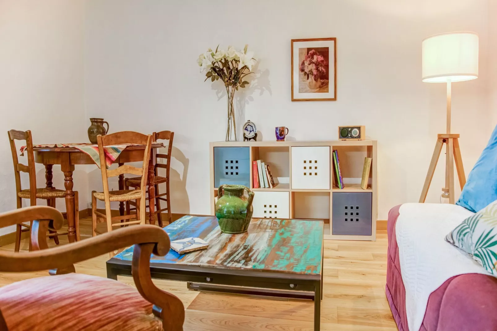 Vakantiehuis in Houtteville met tuin-Woonkamer