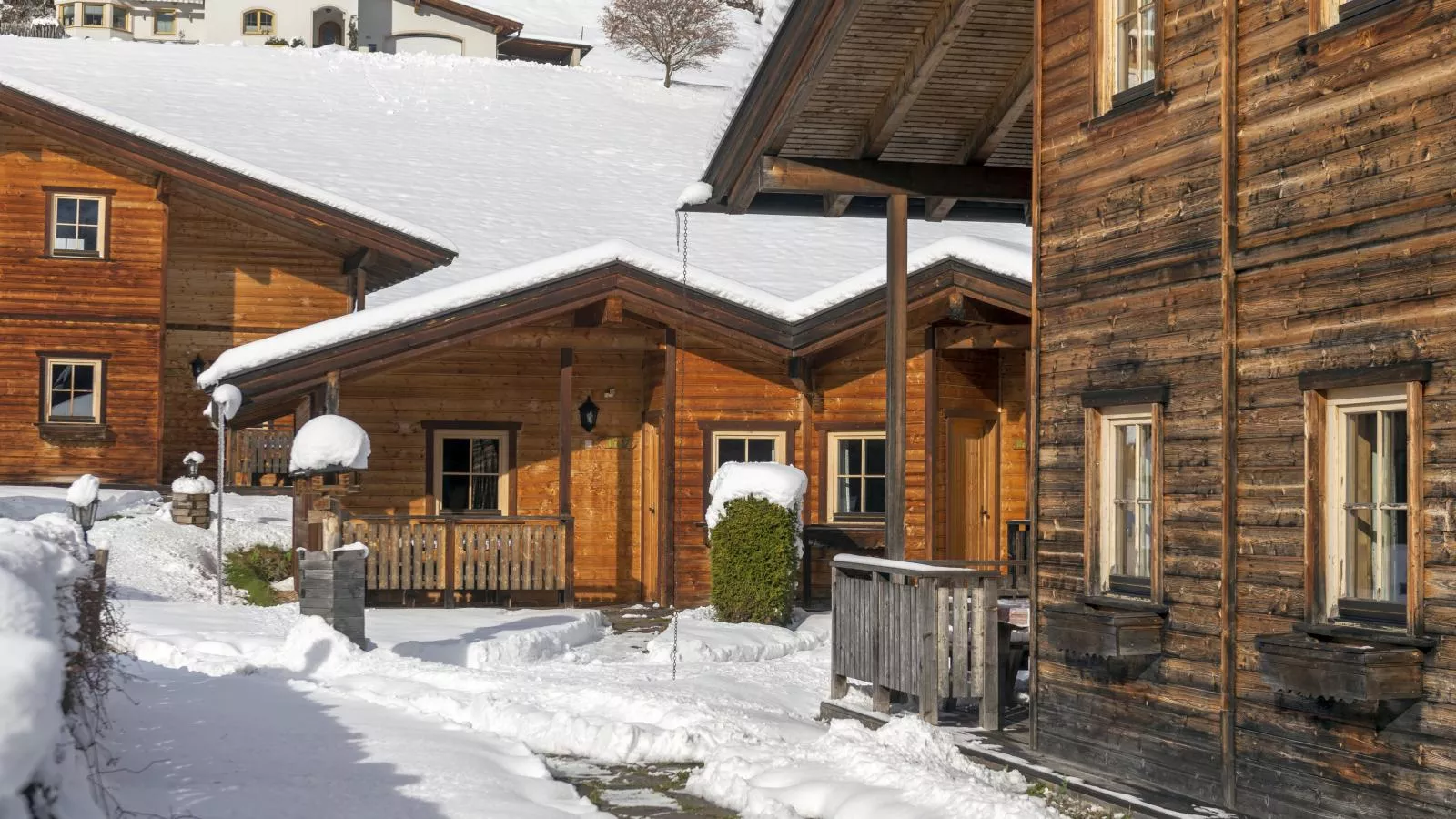 Urige Chalets 3 und 4-Gebied winter 1km