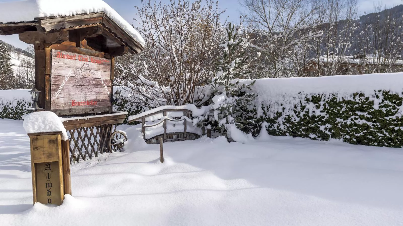 Urige Chalets 3 und 4-Gebied winter 1km