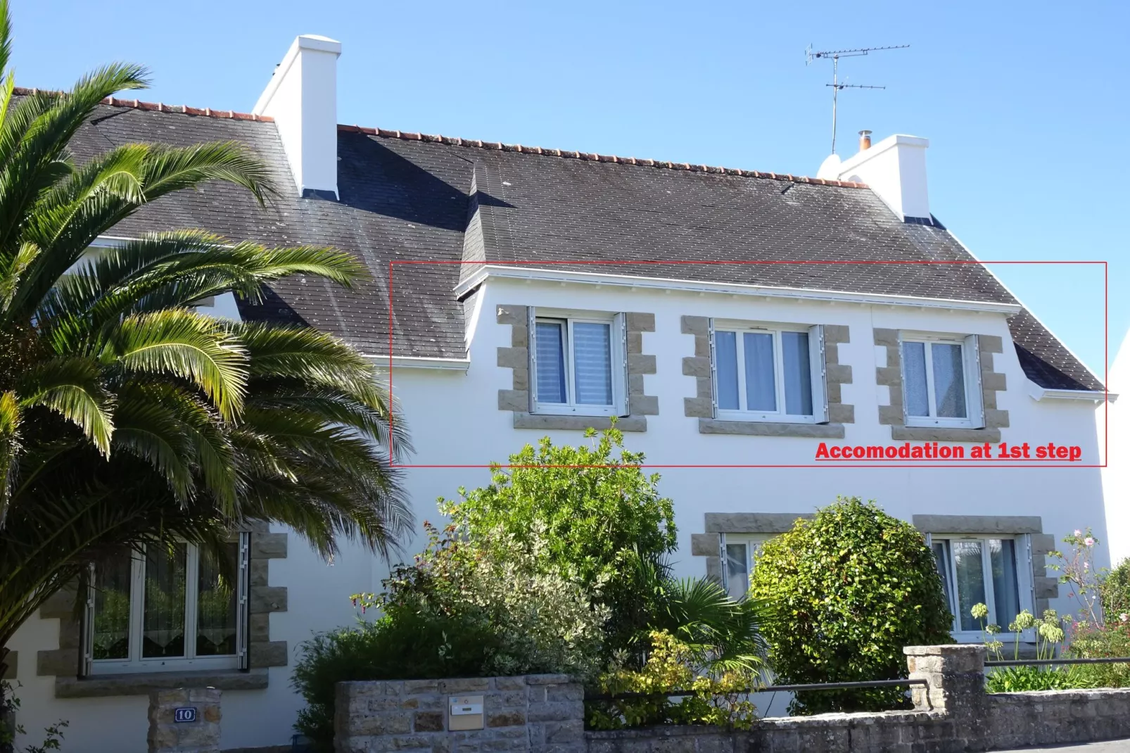 Holiday flat Bénodet-Buitenkant zomer