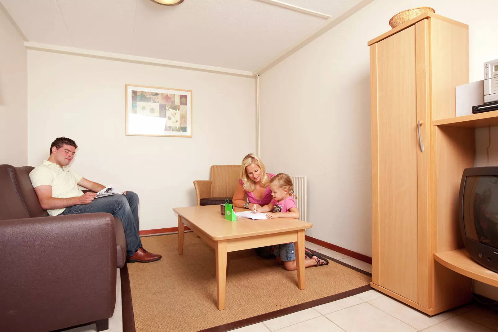 Vakantiepark de Berkenhorst 2-Woonkamer