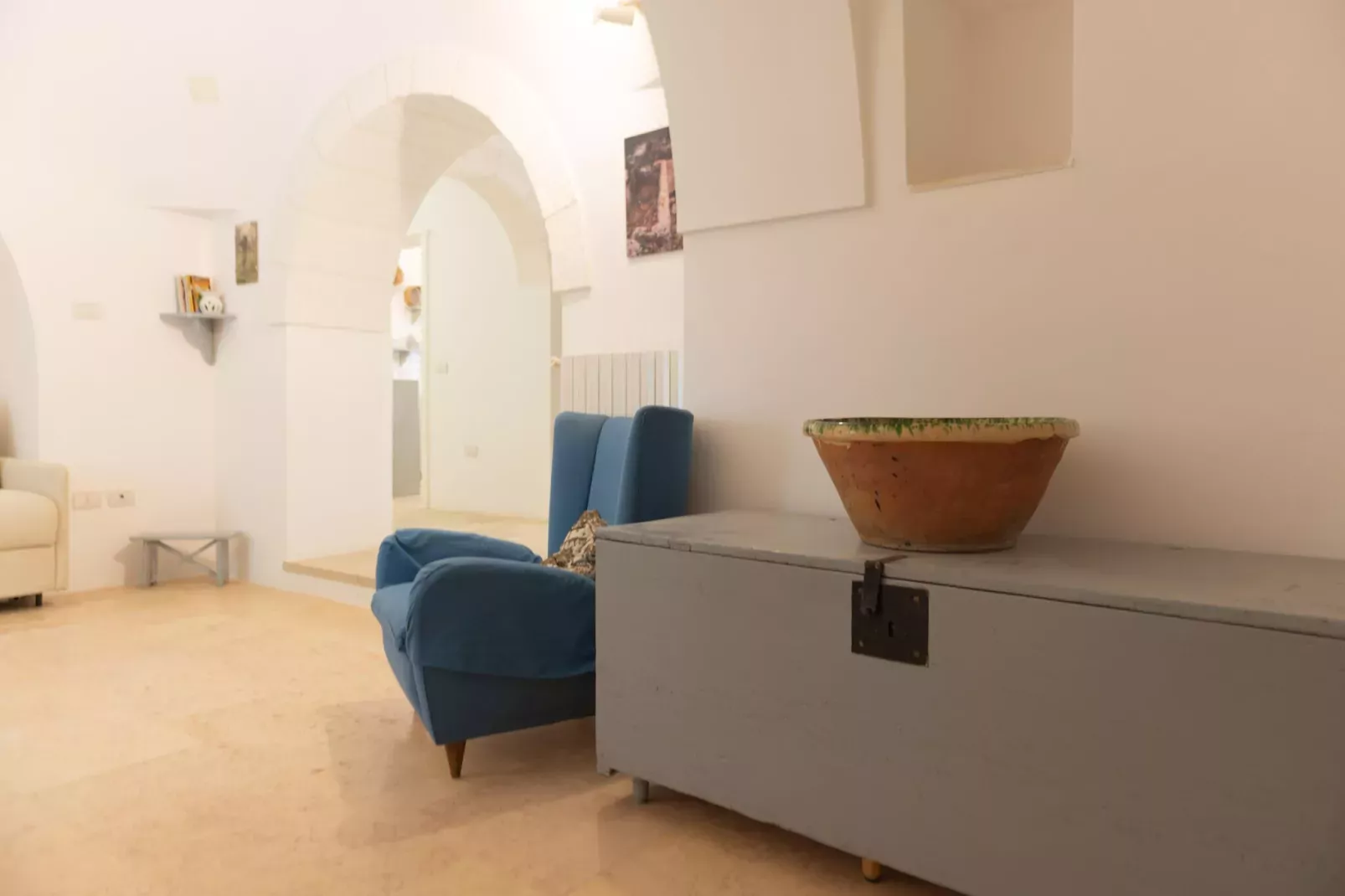 Trulli Tre Corbezzoli - Ostuni-Woonkamer