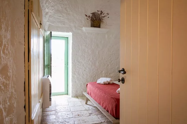 Trulli Petralux in Valle d'Itria-Slaapkamer