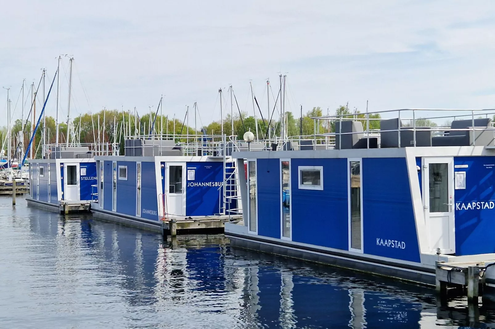 Havenlodges Naarden 1-Buitenkant zomer