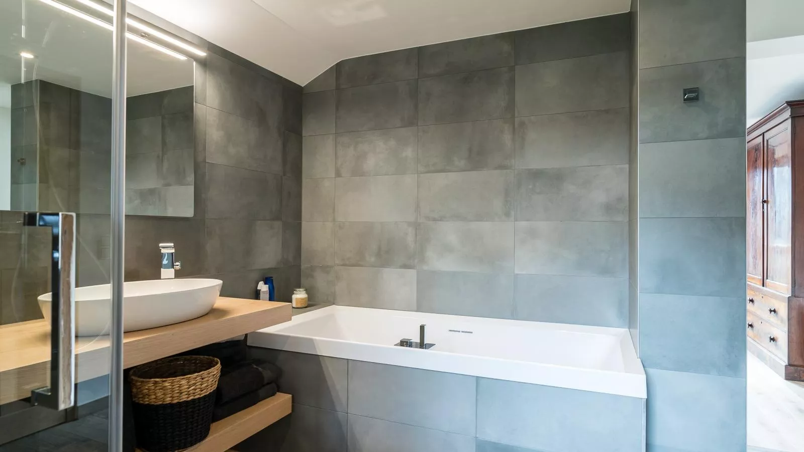 Mozart Lodge-Badkamer
