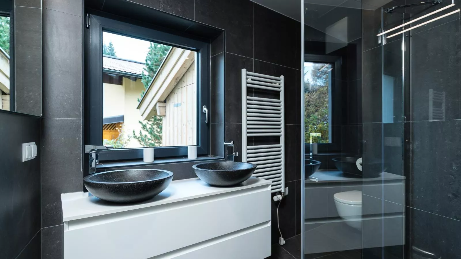 Mozart Lodge-Badkamer