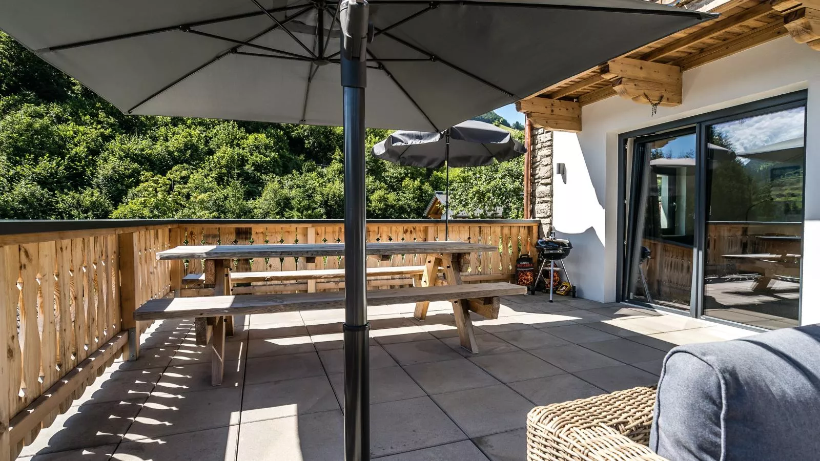 Mozart Lodge-Terrasbalkon