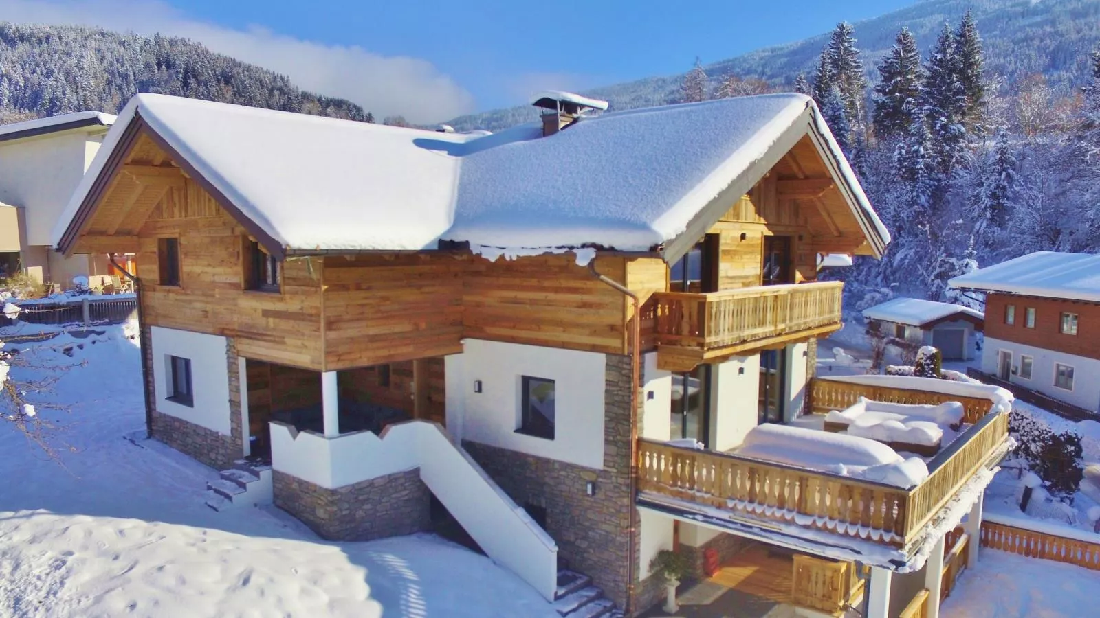Mozart Lodge-Exterieur winter