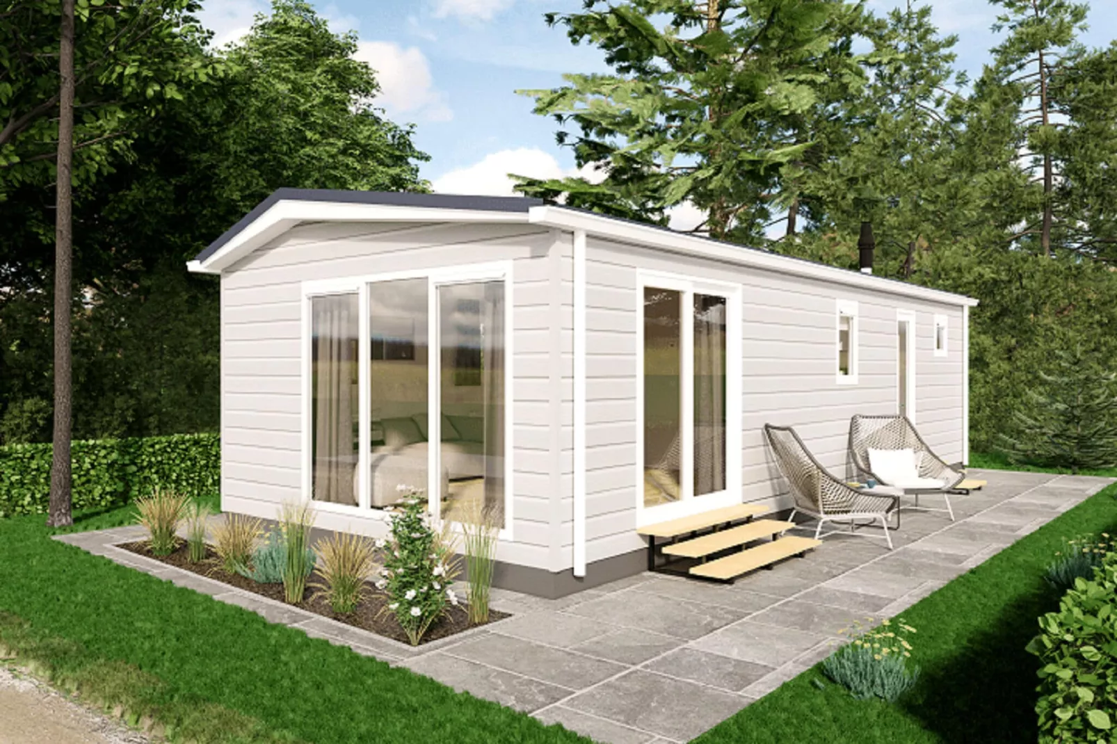 Vakantiepark Bergumermeer 11-Buitenkant zomer
