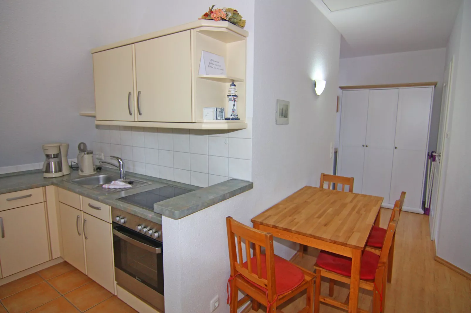 Im OG 50 qm-Keuken
