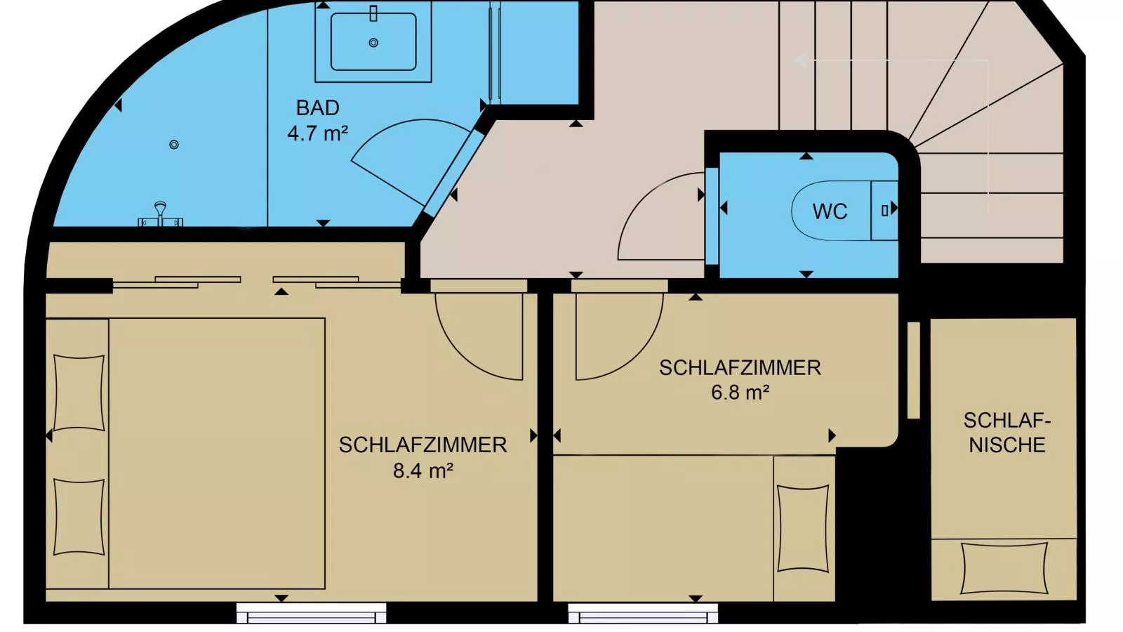 Bergliebe-Plattegrond