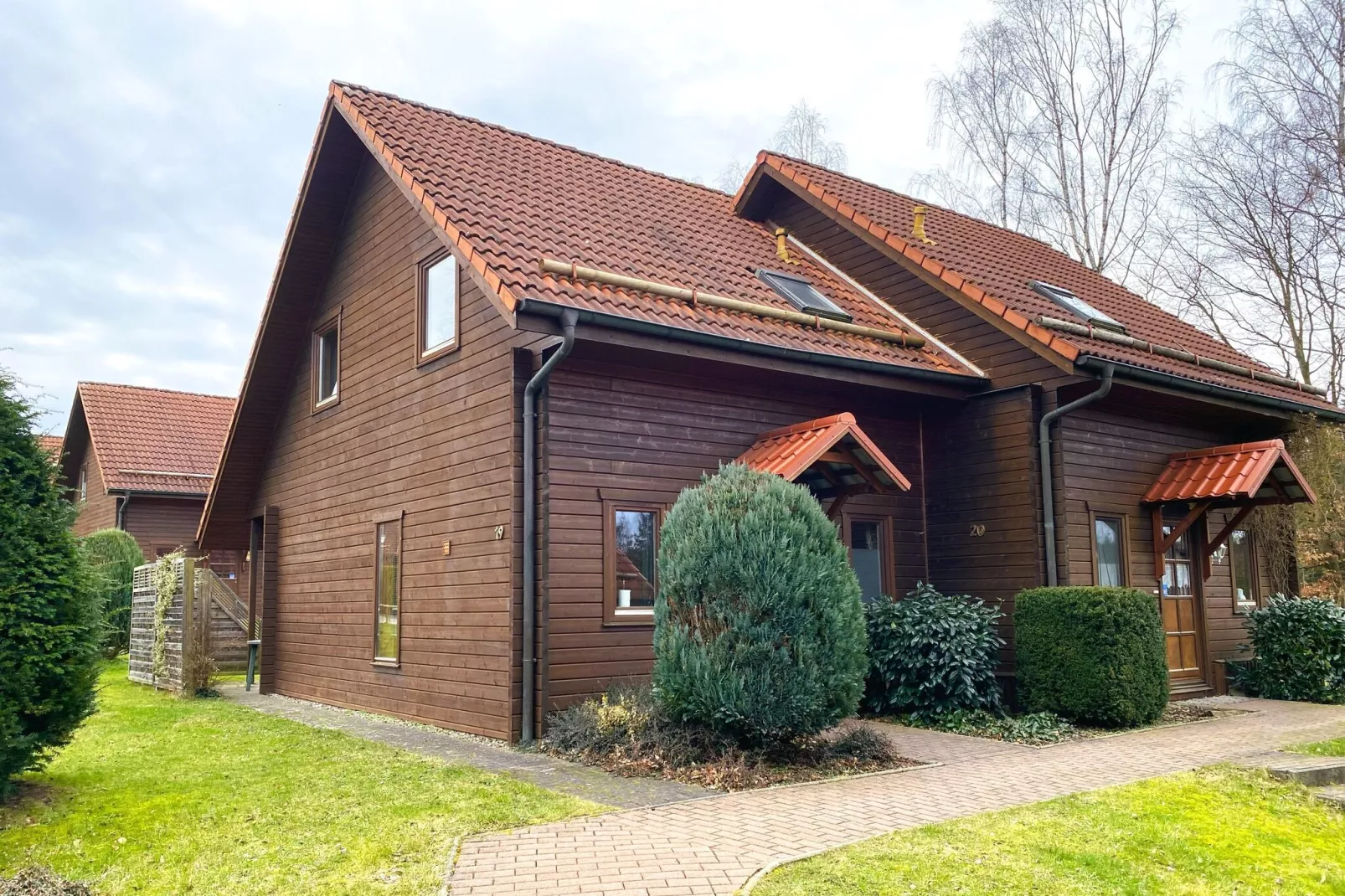 Ferienhaus in Hasselfelde - Haus 19 Blauvogel-Buitenkant zomer