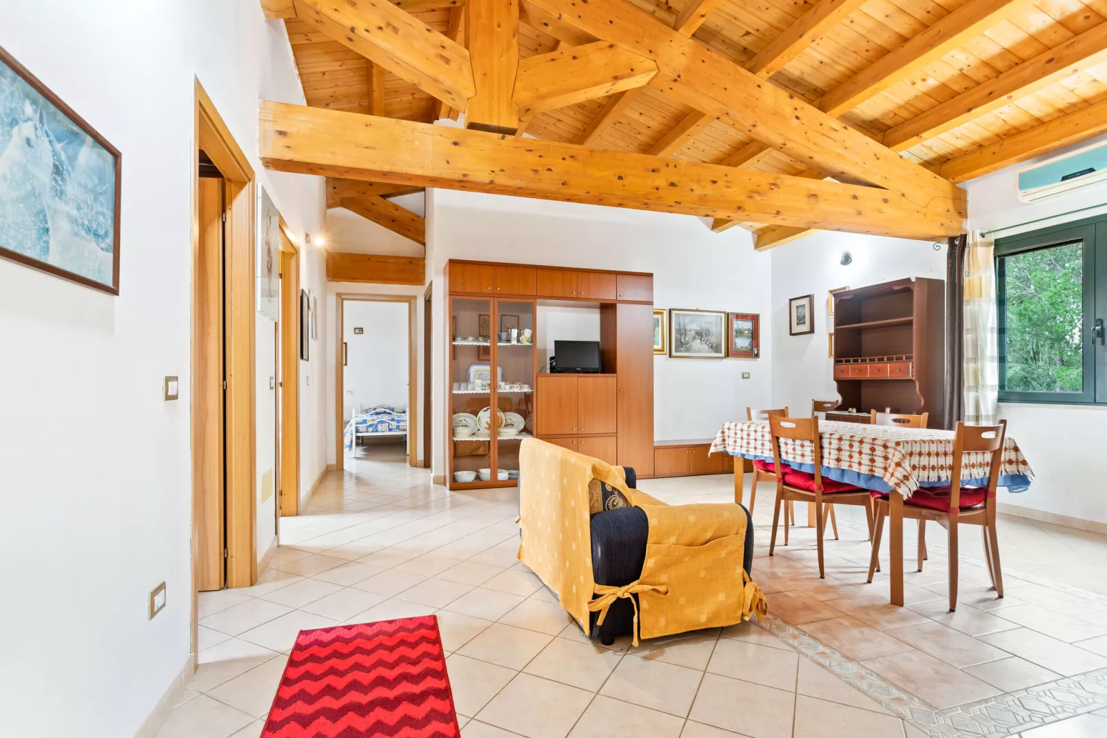 Villa Manca-Woonkamer