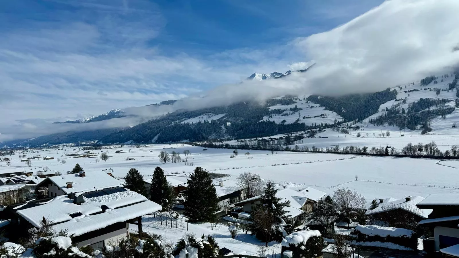 Chalet Erlebnishaus II-Uitzicht winter