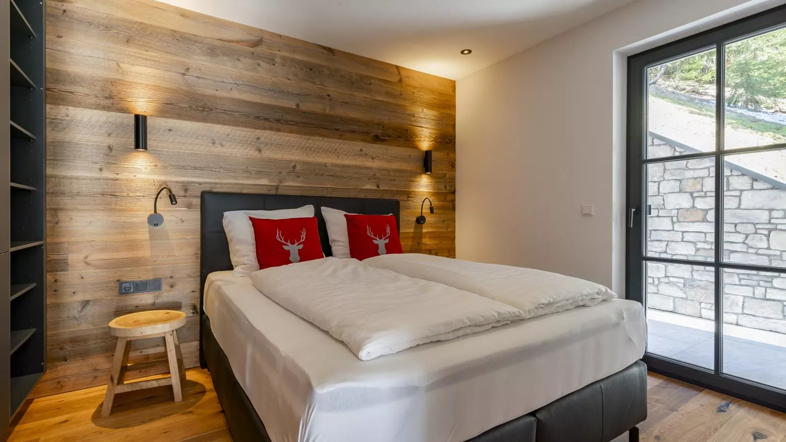 Haus am Hang-Slaapkamer