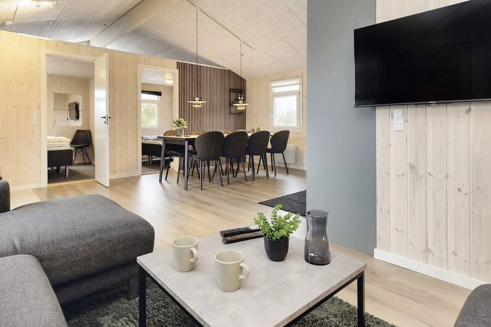 Luxe huisje met zwembad and sauna-By Traum-Binnen