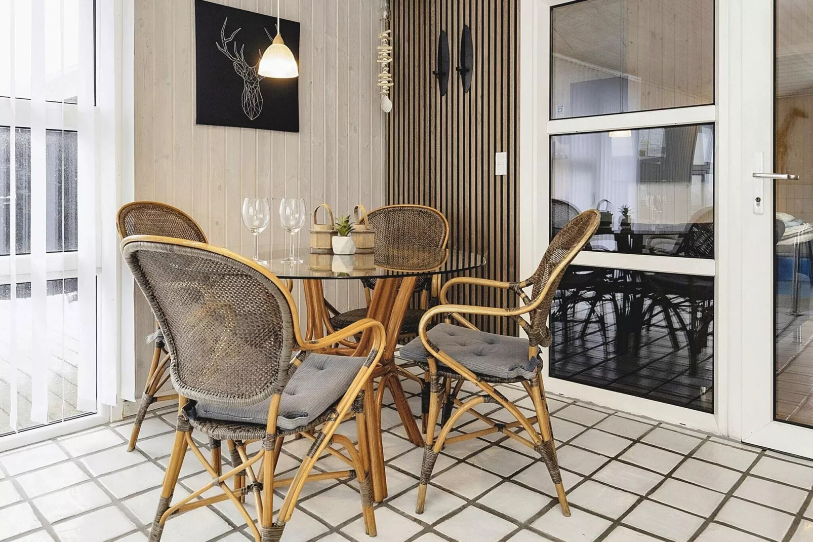 Luxe huisje met zwembad and sauna-By Traum-Binnen