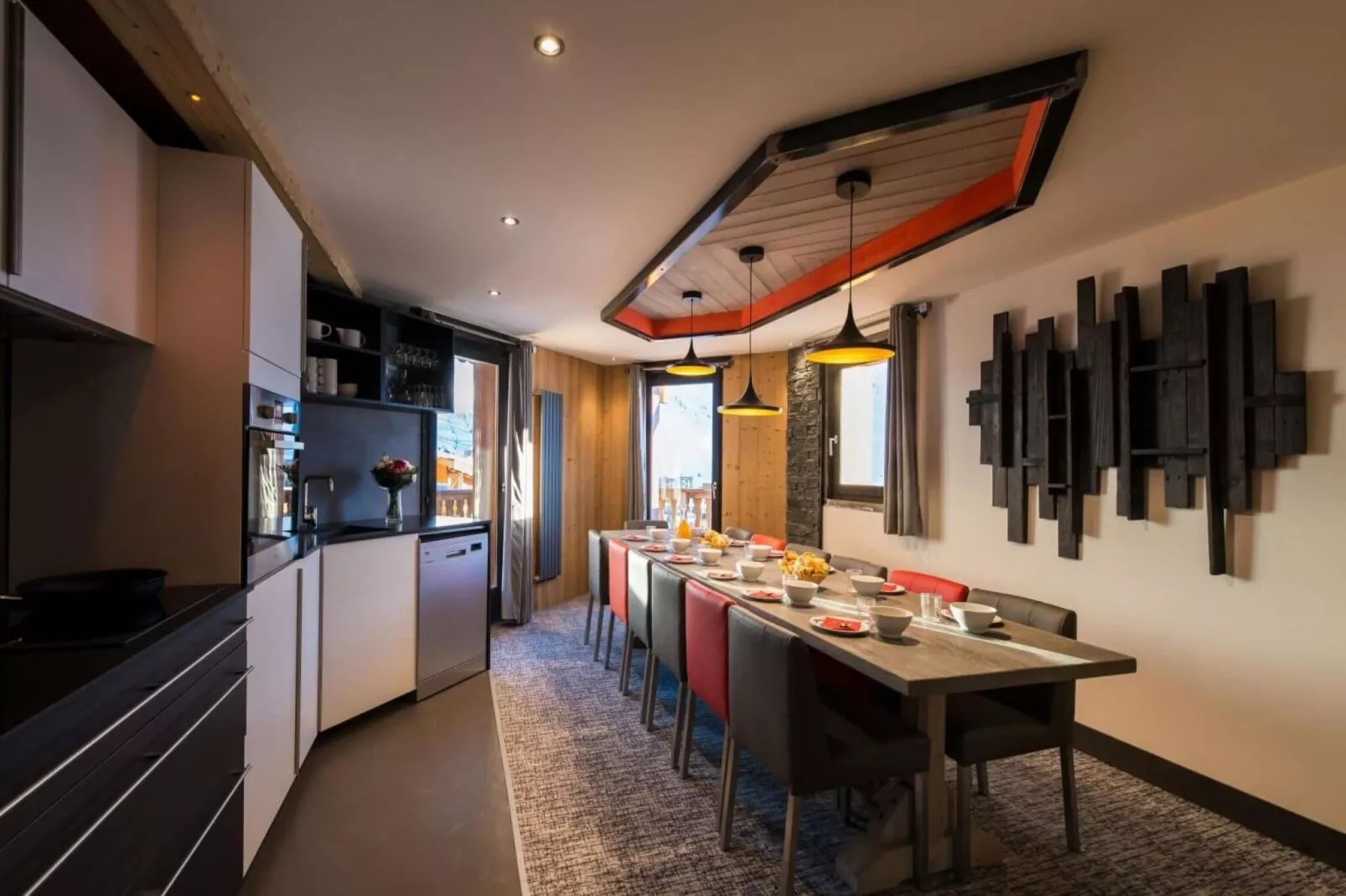 Chalet Altitude Val Thorens 8-Eetkamer