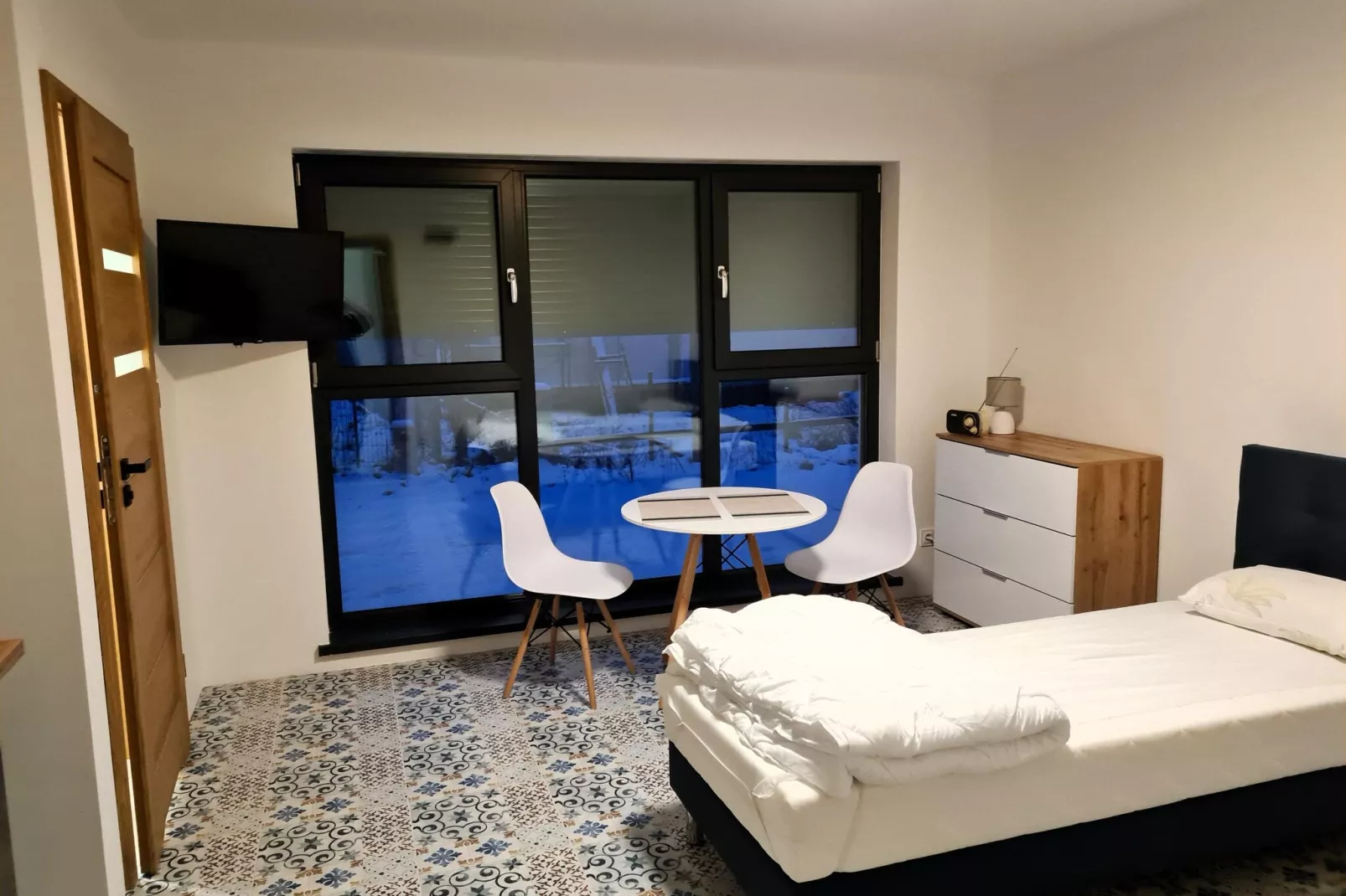 Apartament na parterze-Slaapkamer
