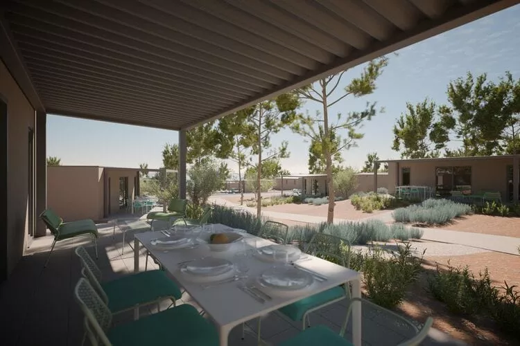 AMINESS AVALONA Camping Resort Povljana Insel Pag PREMIUM Holiday Home-Buitenkant zomer