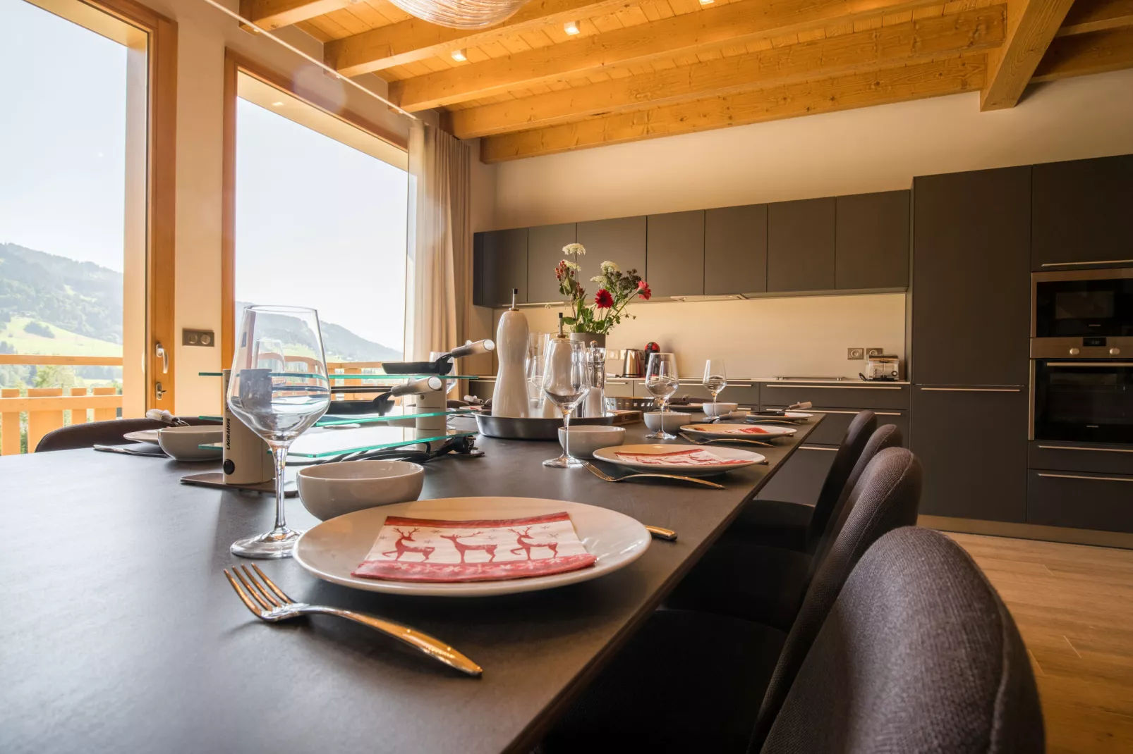 Les Portes de Megève 11-Keuken