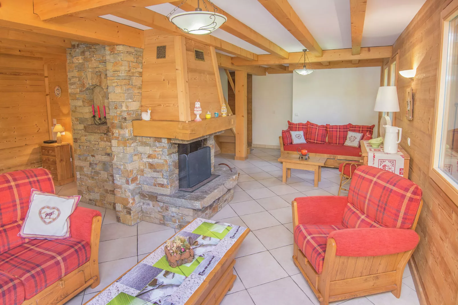 Le Mont Blanc - Les Traces-Woonkamer
