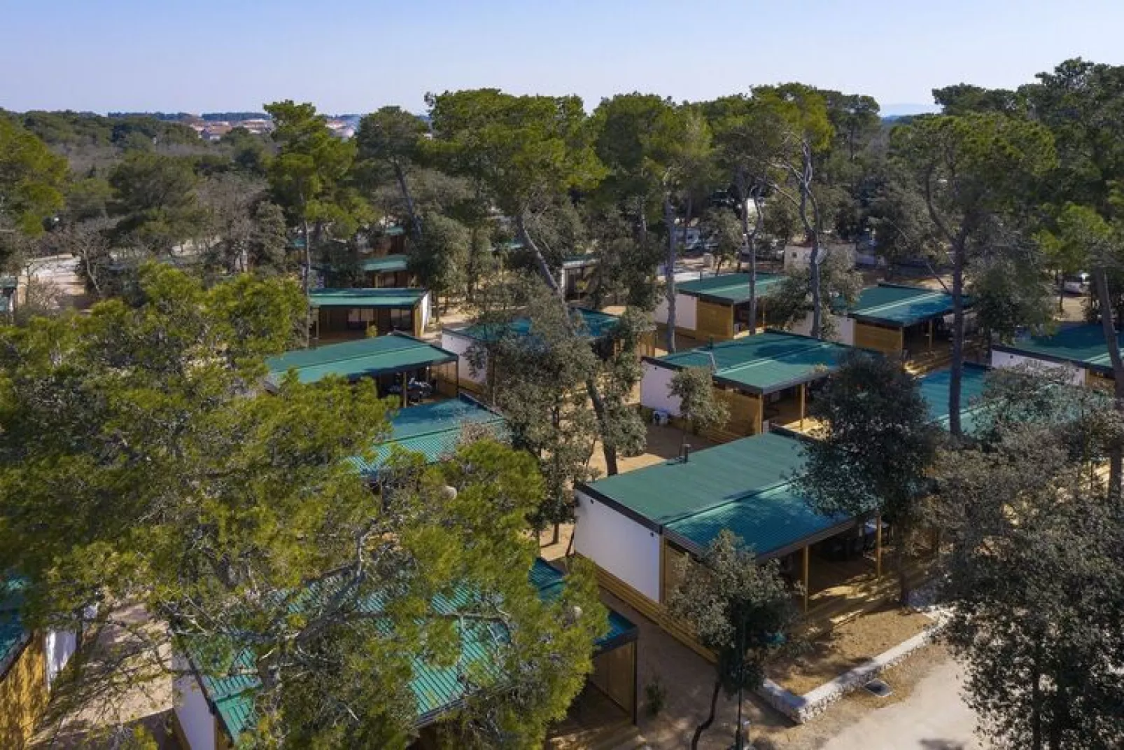 Mobile Homes in Camping Park Soline - Biograd - Type Glamping Family Deluxe-Parkfaciliteiten