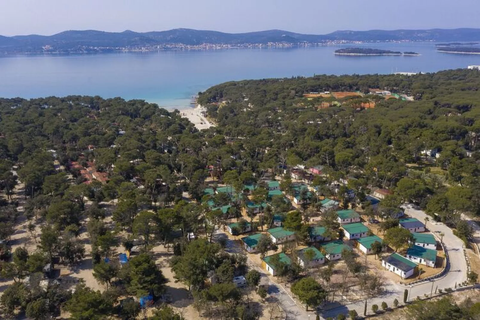 Mobile Homes in Camping Park Soline - Biograd - Type Glamping Family Deluxe-Gebieden zomer 1km