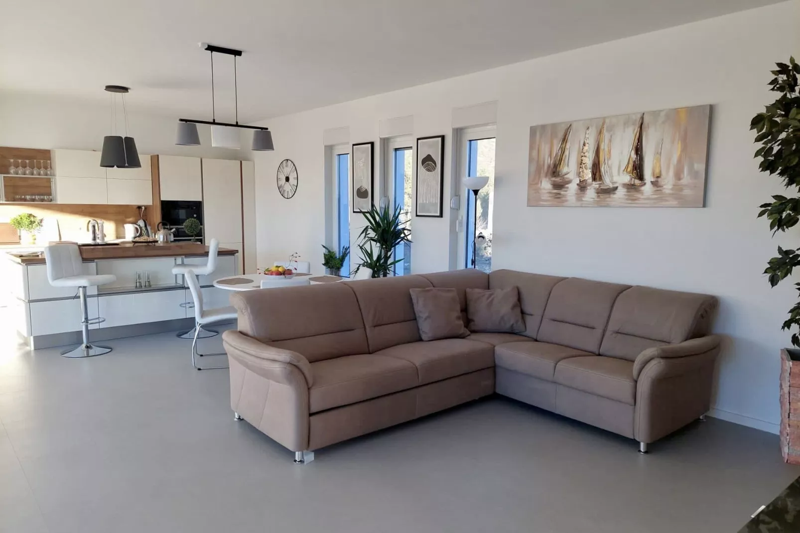 Villa Briski-Woonkamer