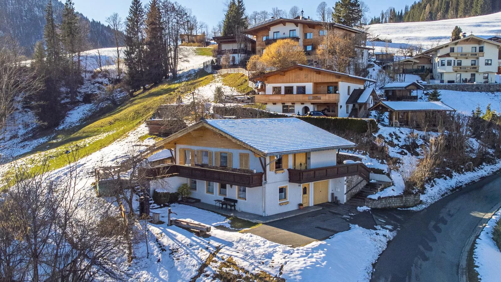 Schöne Aussicht-Exterieur winter