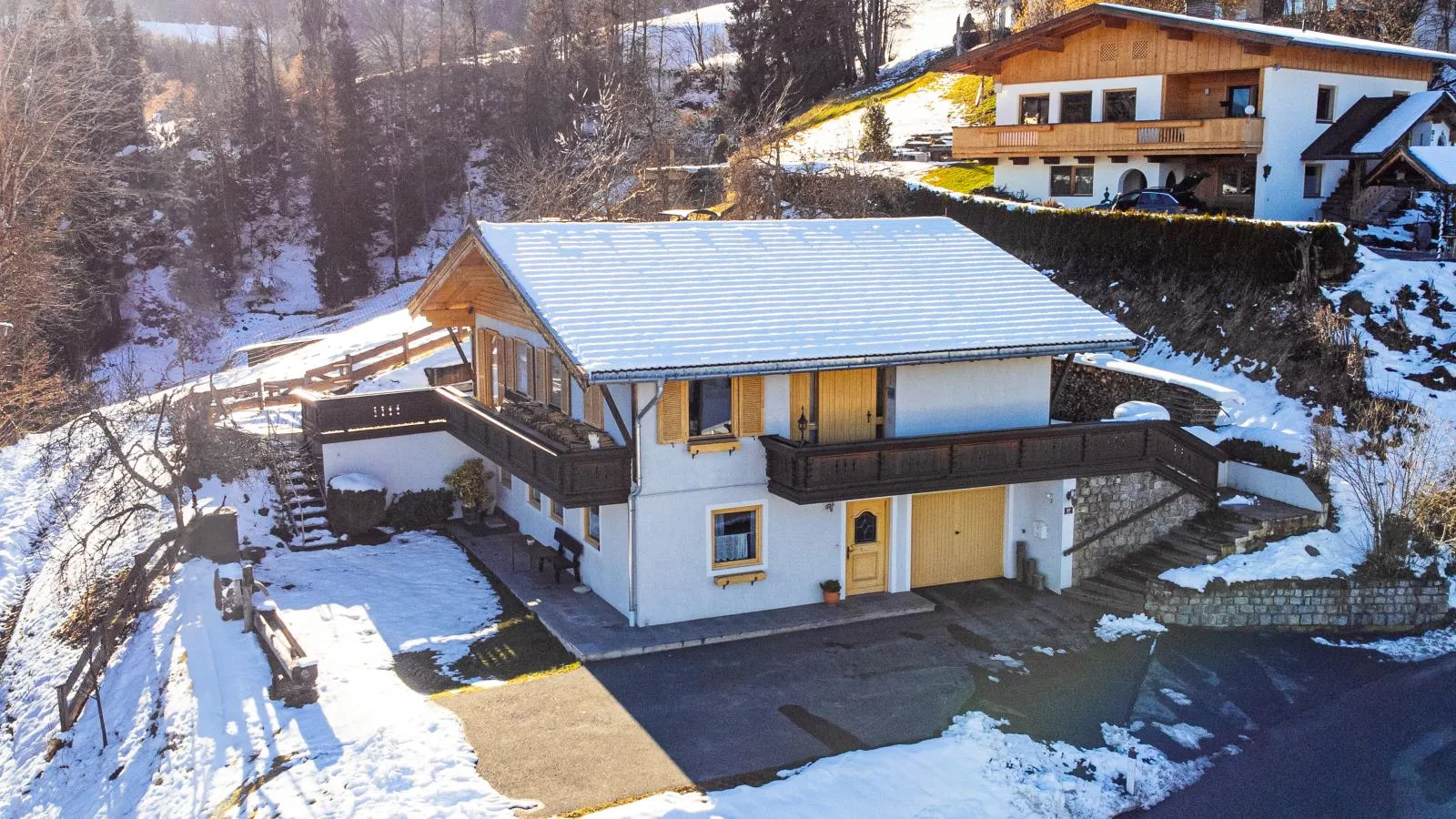 Schöne Aussicht-Exterieur winter