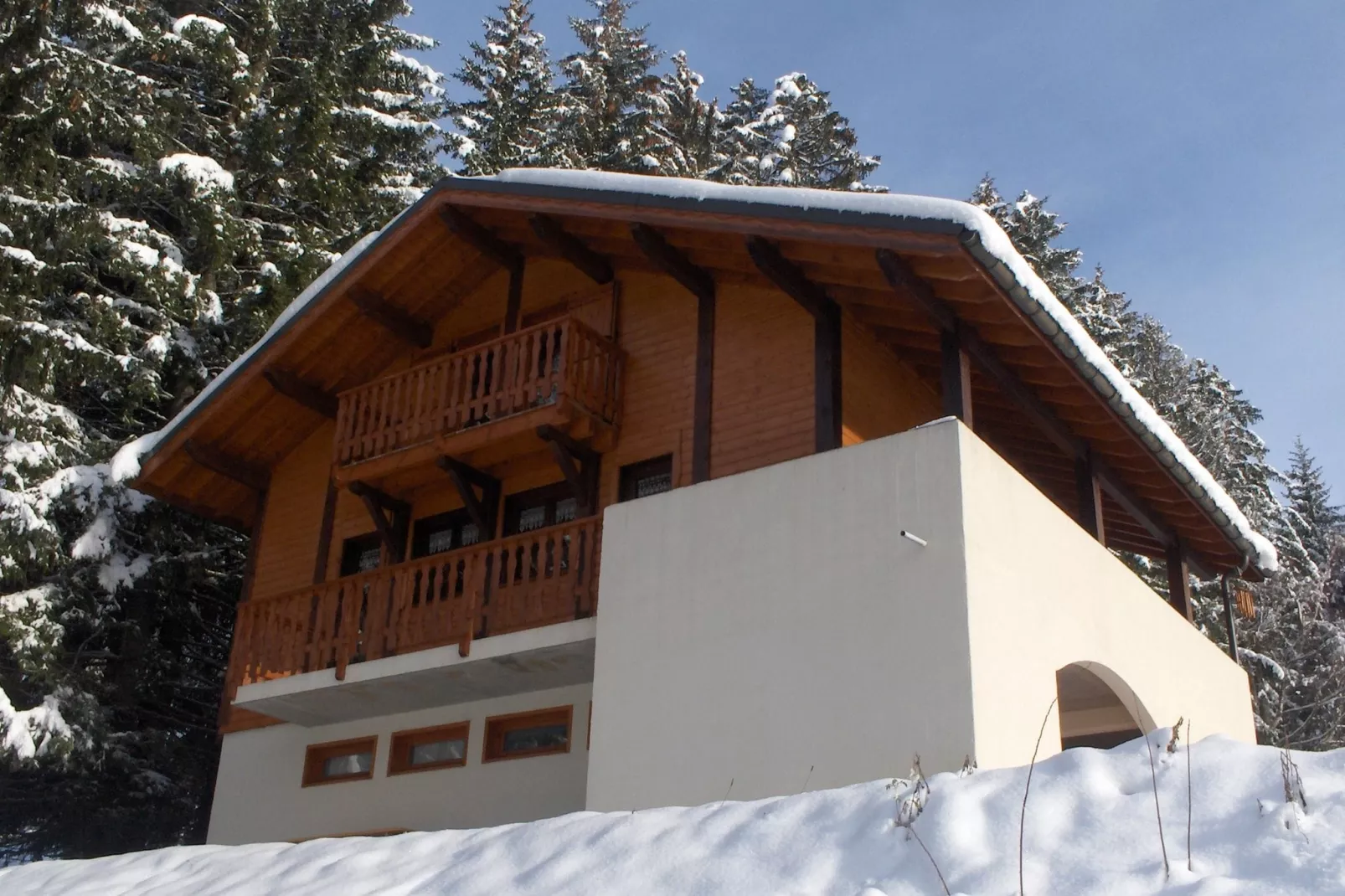 Chalet Sherwood Forest-Exterieur winter