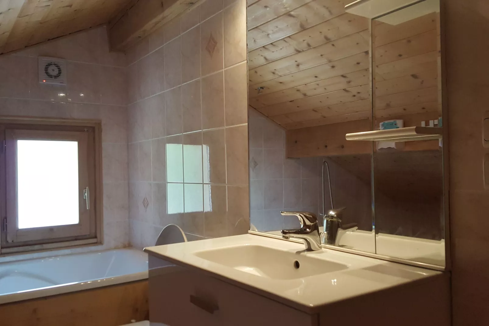 Chalet Sherwood Forest-Badkamer