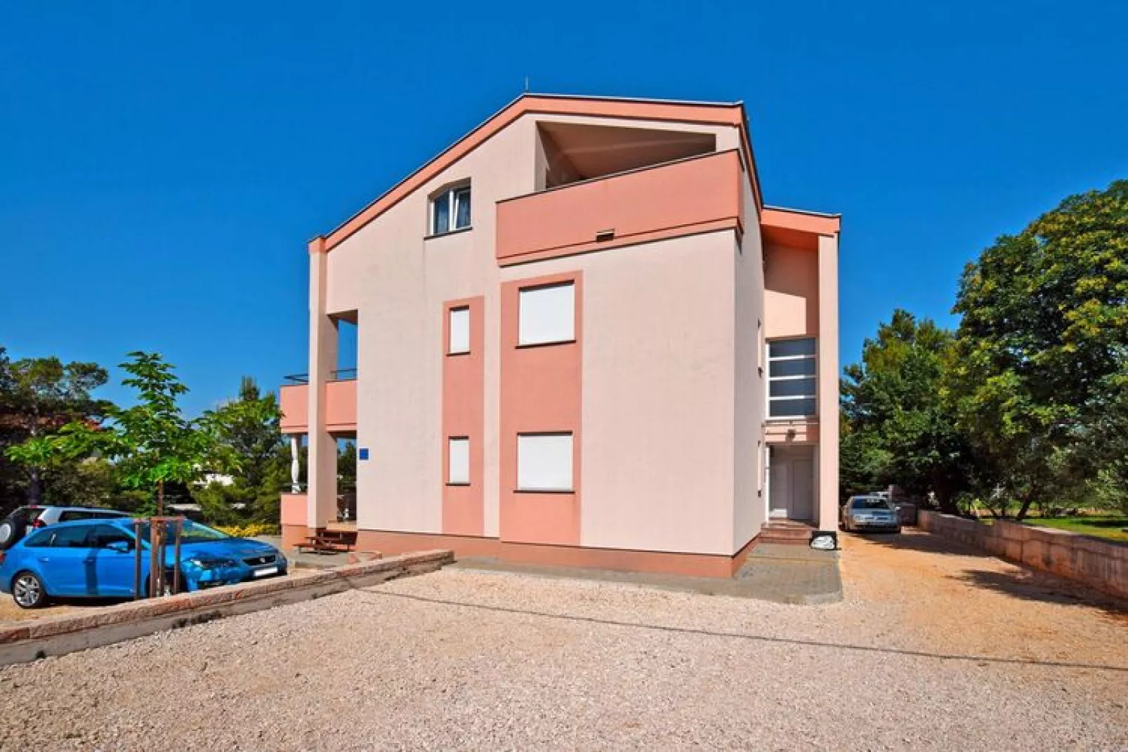 Apartments Branka Starigrad SD-79 A-02 OG 6 Pers-Buitenkant zomer